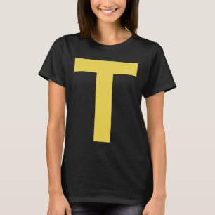 T-shirt Lettre T Fun Chipmunk Group Correspondant Hallowee