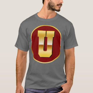T-shirt Lettre U dorée