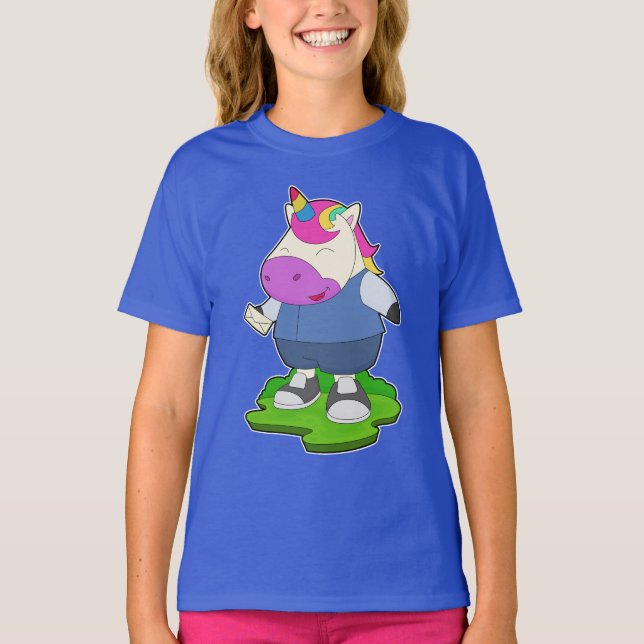 T-shirt Lettre Unicorne (Devant)