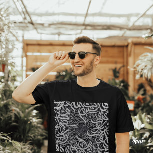 T-shirt lettres arabes