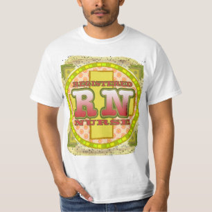 T-shirt Lettres croisées infirmière de la RN