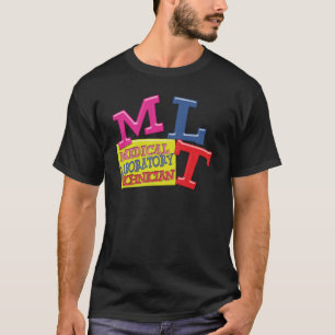 T-SHIRT LETTRES D'ACRONYME MLT WHIMSICAL FUN LABORATOIRE