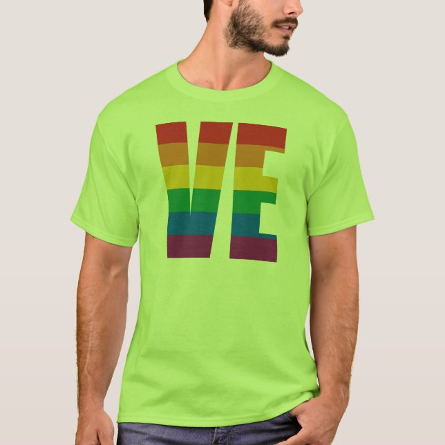 T-SHIRT LETTRES D'AMOUR DE COUPLES - VE (Devant)