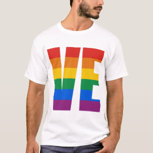 T-SHIRT LETTRES D'AMOUR DE COUPLES - VE