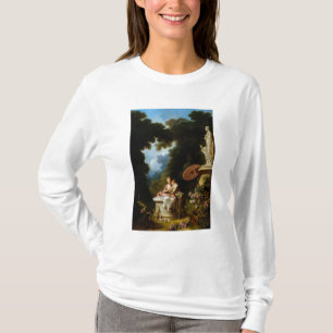 T-shirt Lettres d'amour par Jean Honore Fragonard