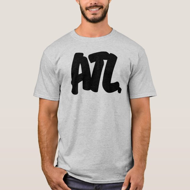 T-shirt Lettres d'ATL (Devant)