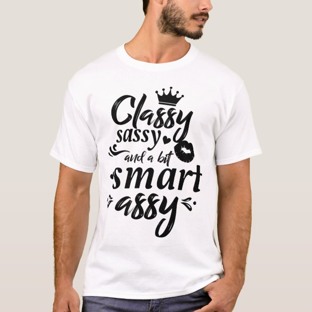 T-shirt Lettres de classement (Devant)