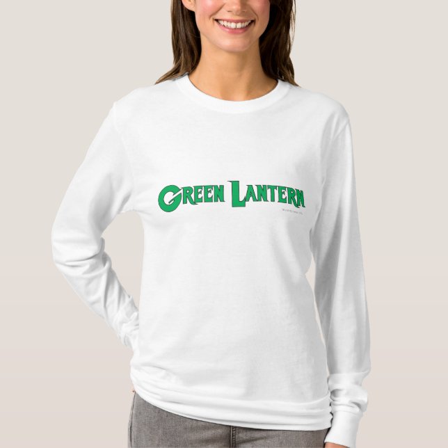 T-shirt Lettres de lanterne verte 2 (Devant)