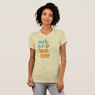 T-shirt Lettres urbanistes