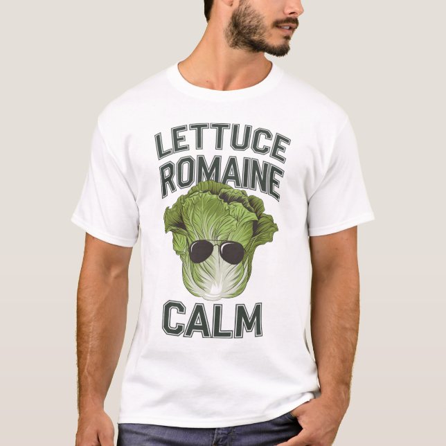 T-shirt Lettuce romaine calme (Devant)