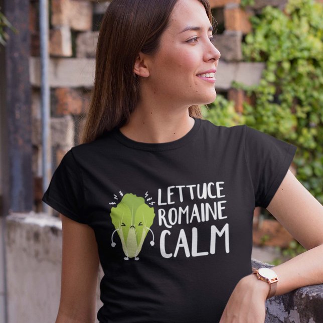 T-shirt Lettuce Romaine Calme (Créateur téléchargé)