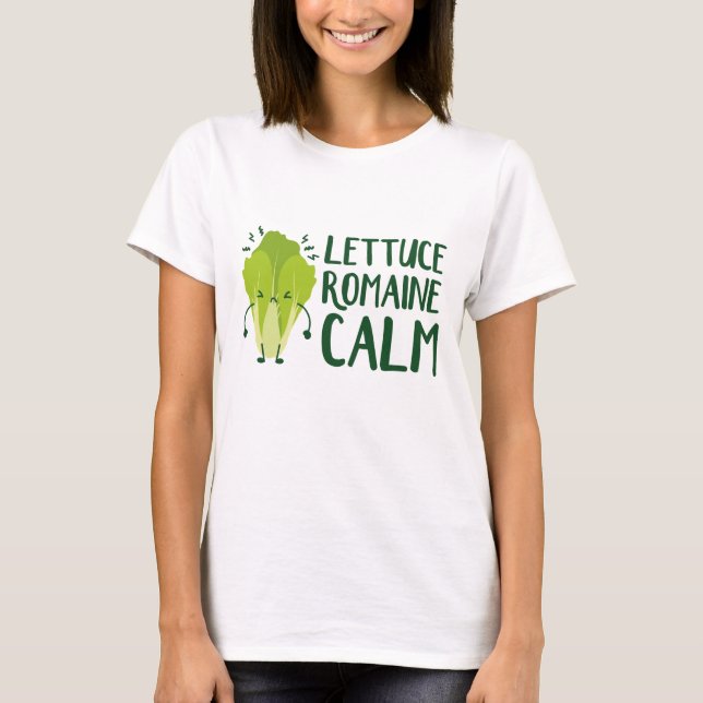 T-shirt Lettuce Romaine Calme (Devant)