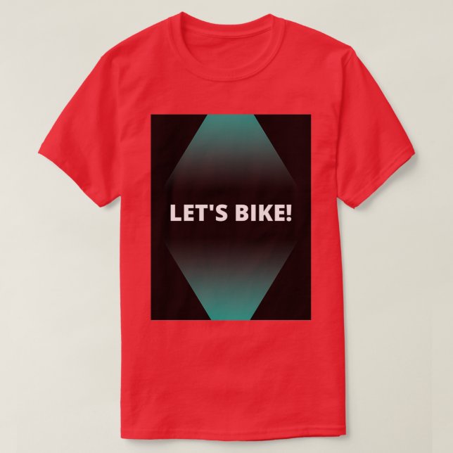T-shirt Letx27s vélo 2 (Design devant)