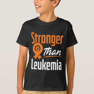 T-shirt Leucémie Cancer du sang Lutte de lutte