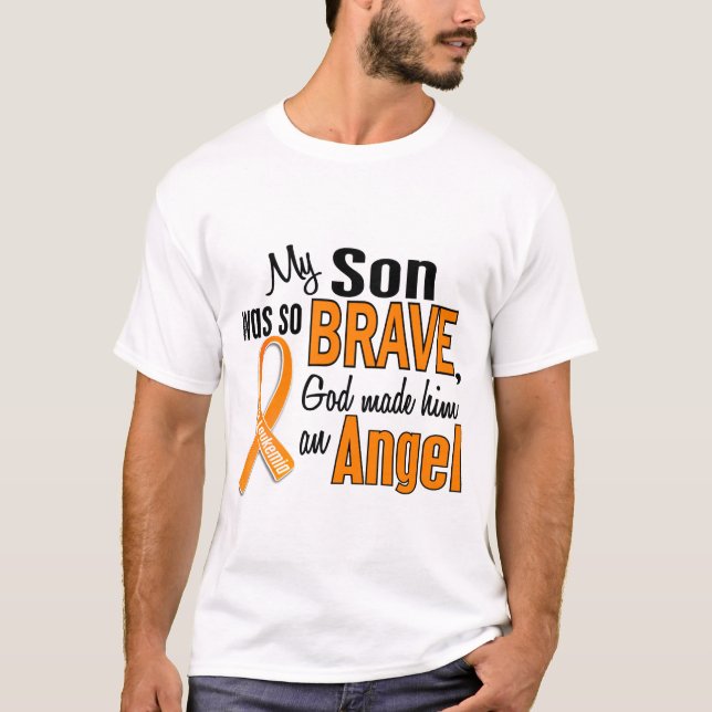 T-shirt Leucémie de fils d'ange (Devant)