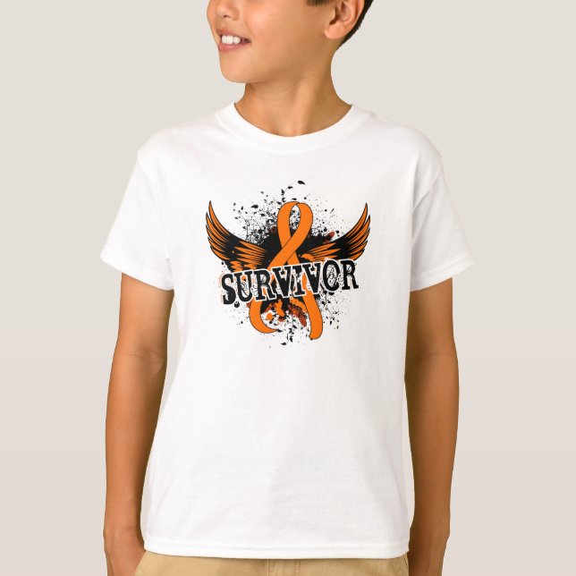 T-shirt Leucémie du survivant 16 (Devant)