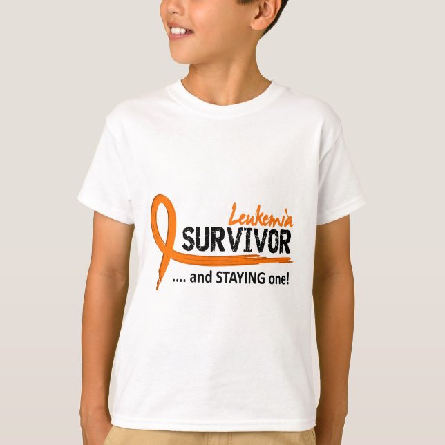T-shirt Leucémie du survivant 8 (Devant)