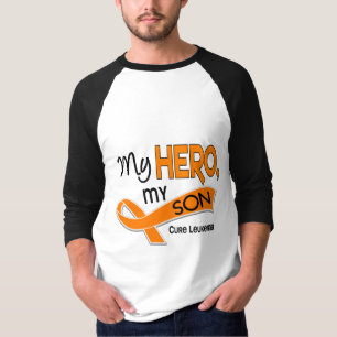 T-shirt Leucémie MON HÉROS MON FILS 42