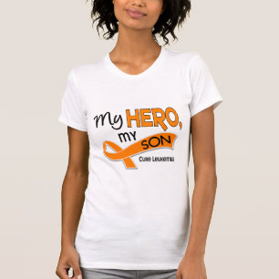 T-shirt Leucémie MON HÉROS MON FILS 42