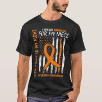 Leucémie orange Conscience du cancer Nièce América