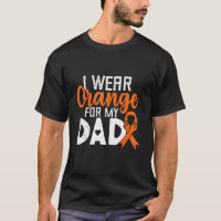 Leucémie Papa Orange Ribbon Sensibilisation Guerri