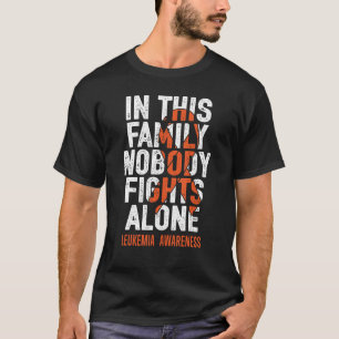 T-shirt Leucémie Soutien Escadron de combat Leucémie guerr