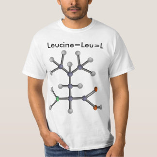T-shirt Leucine (acide aminé)