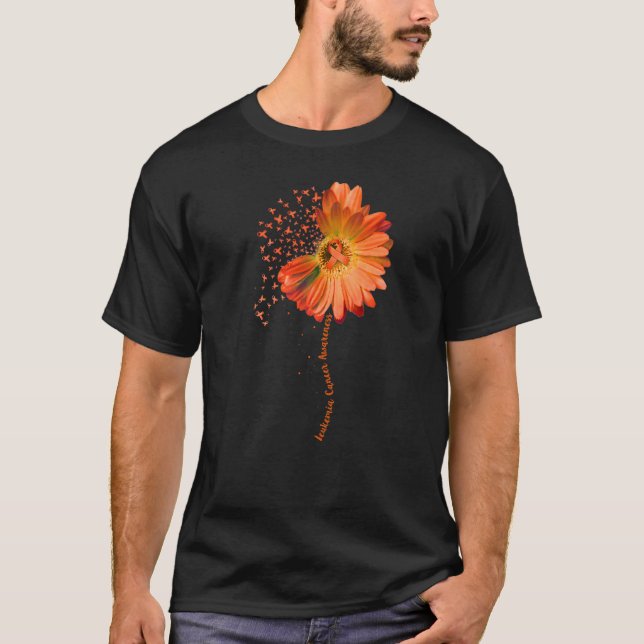 T-shirt LEUKEMIA Sensibilisation Tournesol 3 (Devant)