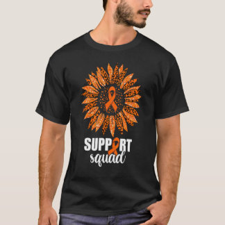 T-shirt LEUKEMIA Sensibilisation Tournesol papillon 1