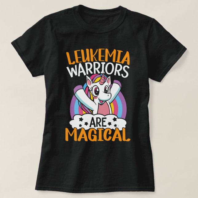 T-shirt Leukemia Warriors (Design devant)