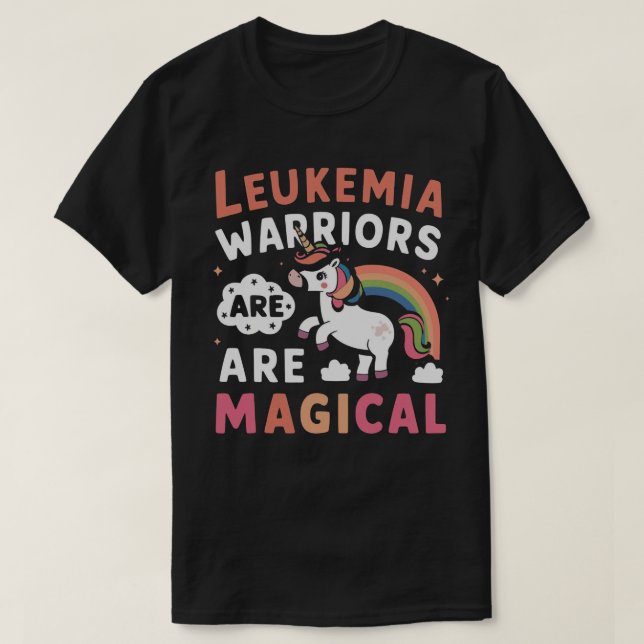 T-shirt Leukemia Warriors (Design devant)