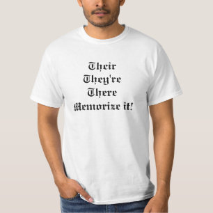 T-shirt Leur nazi de grammaire