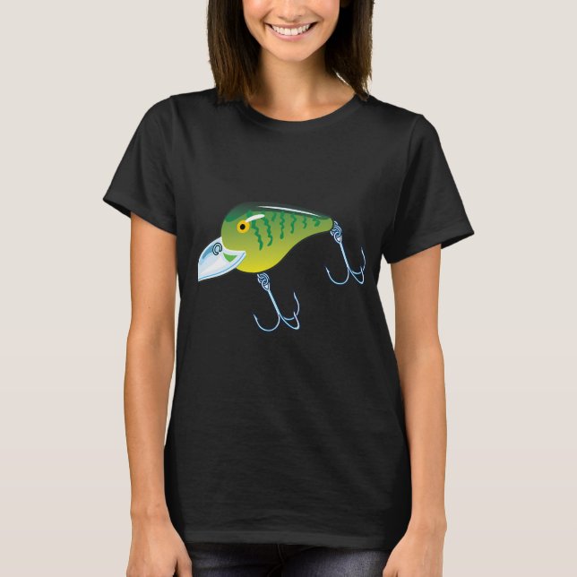 T-shirt Leurre de pêche (Devant)