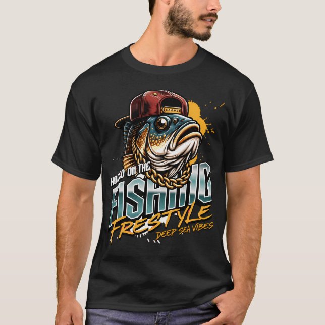 T-shirt Leurres de pêche (Devant)