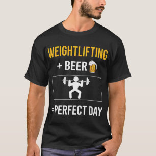 T-shirt Levage de la journée de la bière