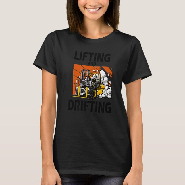 T-shirt Levage et dérive 1 (Devant)
