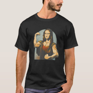 T-shirt Levage Mona Lisa - Fitness Bodybuilding