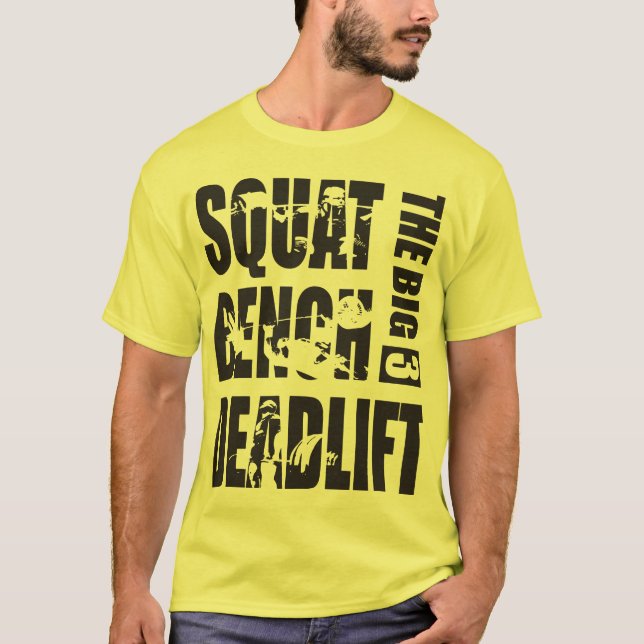 T-shirt Levage - Squale, Banc, Démontage (Devant)