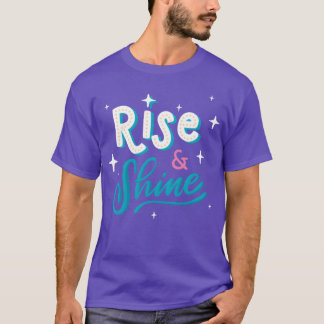 T-shirt Lève-toi Brille 70s drôle