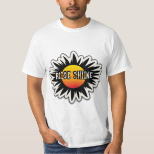 T-shirt LÈVE-TOI ET BRILLE – Commencez Fort, Brillez de To