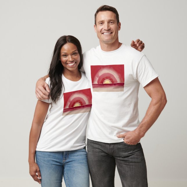 T-shirt Levée de soleil par Georgia O'Keefe (Unisexe)