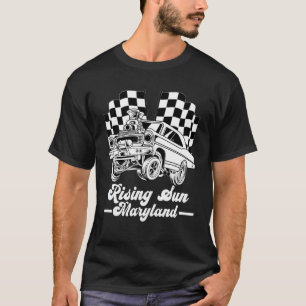 T-shirt Levée Sun Maryland Vintage Gasser Nostalgic Drag
