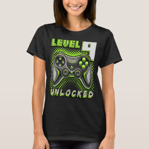 T-shirt Level 9 Video Game 9th Birthday Gamer Boy