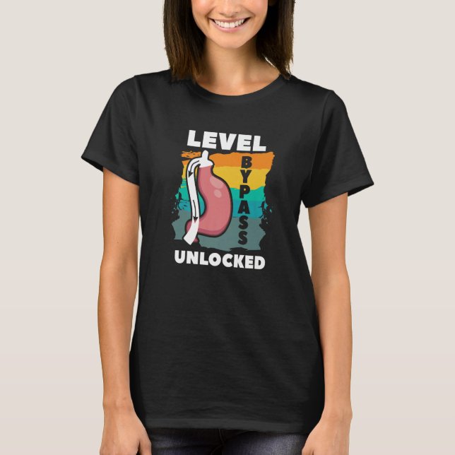 T-shirt Level Bypass Unlocked Gastric Sleeve Bariatric Sur (Devant)