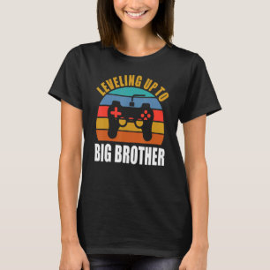 T-shirt Leveling jusqu'à Big Brother 2022 gamer boys m