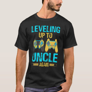 T-shirt Leveling Up To Uncle Again Gaming Uncle Again