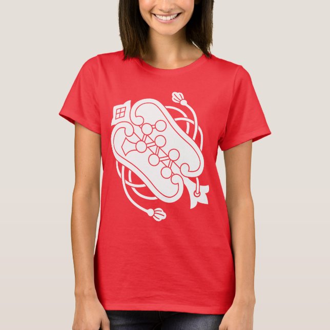 T-shirt L'éventail du chef militaire (Devant)