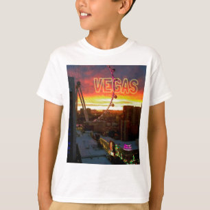 T-shirt Lever de soleil de roue de Ferris de flambeur à
