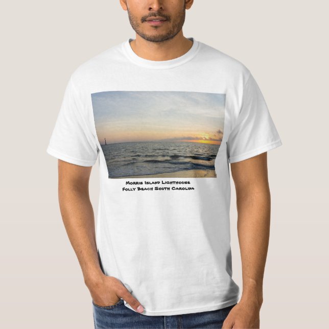 T-shirt Lever de soleil du phare (Devant)