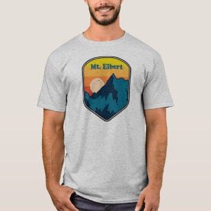 T-shirt Lever de soleil sur le mont Elbert Colorado